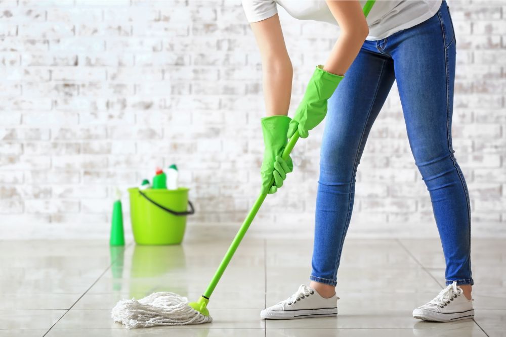 Tile floor cleaning | Specialty Flooring