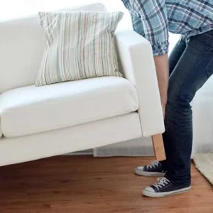 Moving sofa | Specialty Flooring